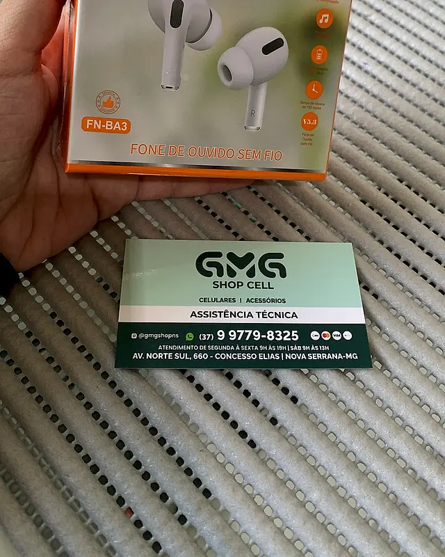 Fone de ouvido sem fio