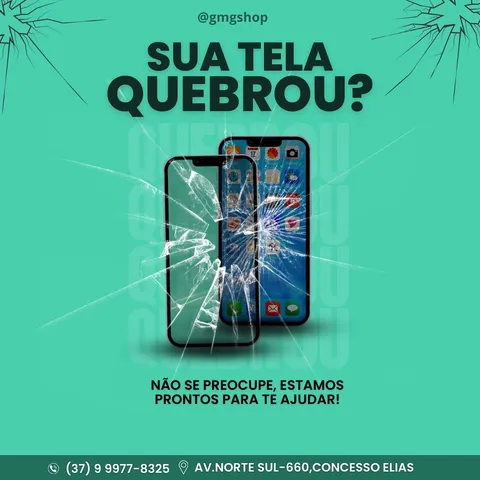 Sua tela quebrou? Nós consertamos